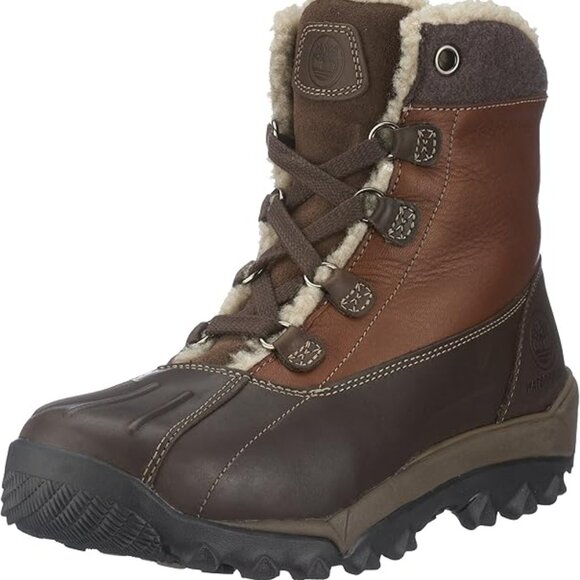 Timberland Boots Shoes Woodbury Leather Waterproof Boots size 12 - Picture 1 of 8